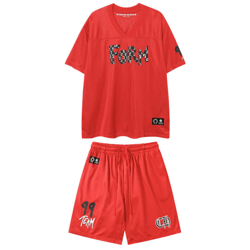 Mesh Ice Hockey Short Sleeve Tee -9996
