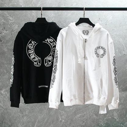 Chrome Hearts Zip Up Hoodie K5001