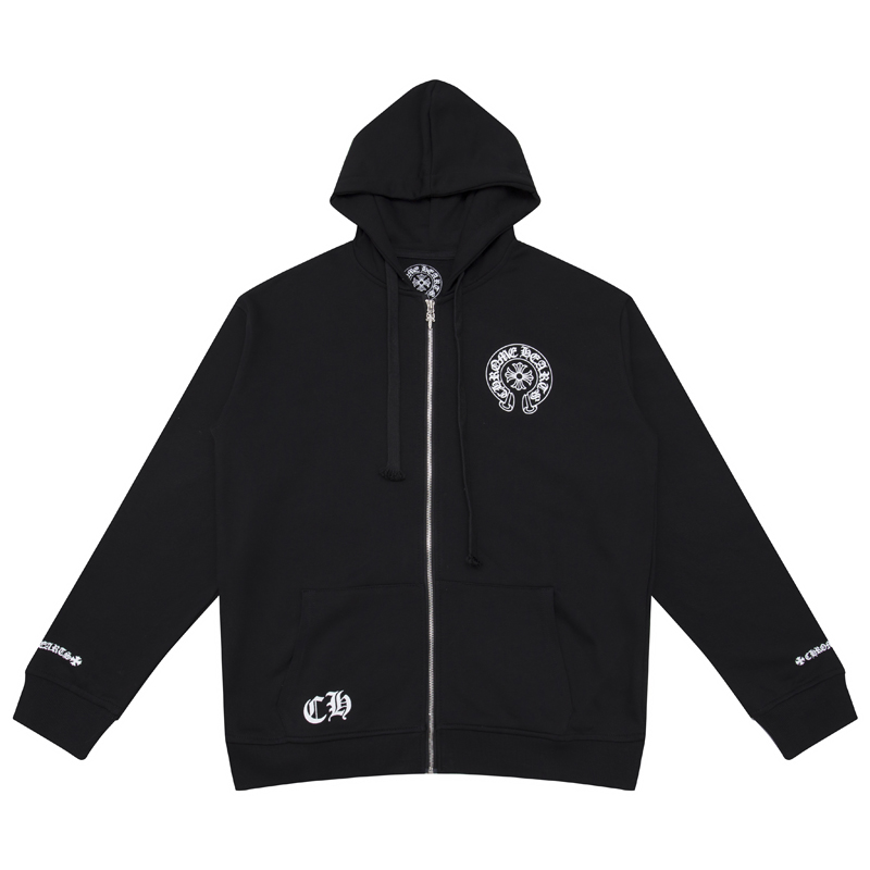 Chrome Hearts Zip Up Hoodie N5009