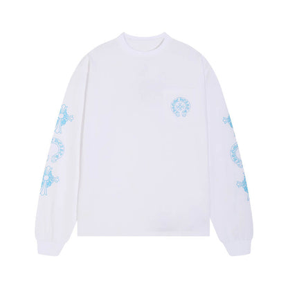 Chrome Hearts Men's Long-Sleeve T-shirtSweatshirt K8018