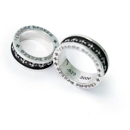 TINY CH PLUS SPINNER RING