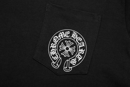 Chrome Hearts Horse Shoe Logo Pocket T-Shirt K6013